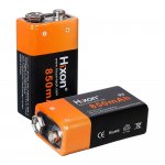 Hixon Li-Ionen 9V Block