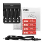 EBL Li-Ionen 1,5V AA