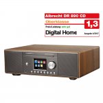 27389.02 DR 890 CD, DAB+/UKW/CD/WLAN/BT